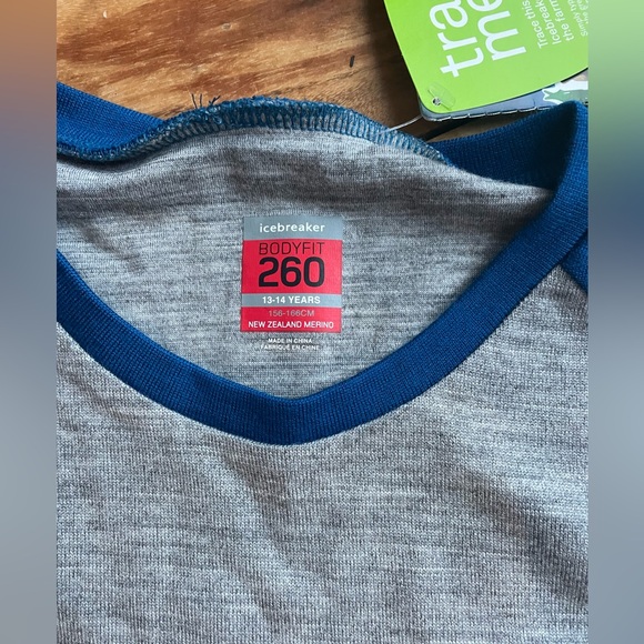 New Icebreaker 260 Merino Crew Top - Picture 2 of 3